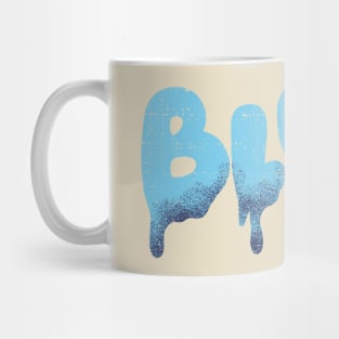 Bluey dad typography vintage Mug